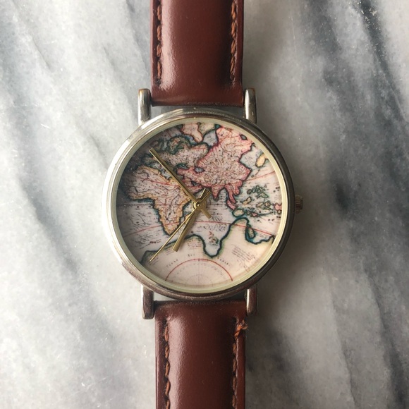 Urban Outfitters Accessories - Urban Outfitters Globe Watch